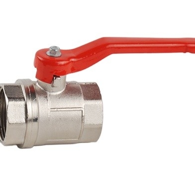 OEM ODM অ্যালুমিনিয়াম হ্যান্ডেল গরম জল বল ভালভ ব্রাস লকযোগ্য ভালভ