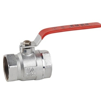 উচ্চ শক্তি 25mm ব্রাস বল ভালভ থ্রেডেড DN20-NPT পোর্ট অ্যান্টিওয়্যার