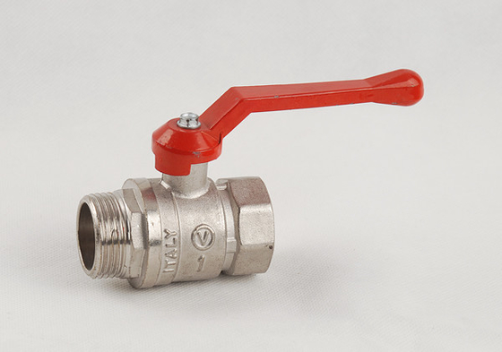 উচ্চ শক্তি 25mm ব্রাস বল ভালভ থ্রেডেড DN20-NPT পোর্ট অ্যান্টিওয়্যার