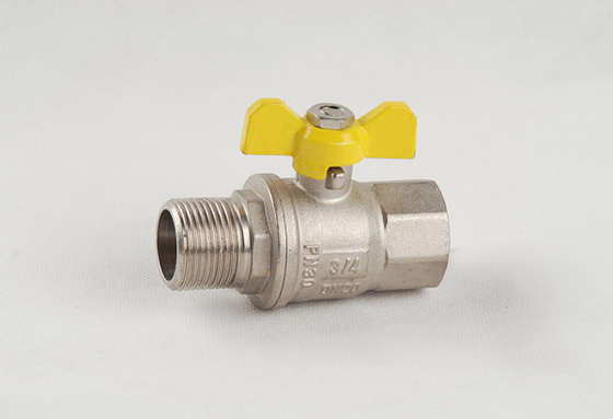 OEM ODM OBM 1/2 ইঞ্চি - 4 ইঞ্চি ব্রাস থ্রেডেড বল ভালভ স্বাভাবিক তাপমাত্রা