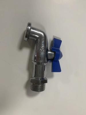 লকযোগ্য হ্যান্ডেল সহ আধুনিক ZINC জল বিবকক ব্রাস বিব মোরগ