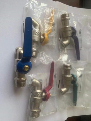 জিঙ্ক হ্যান্ডেল ব্রাস বিবকক ভালভ
