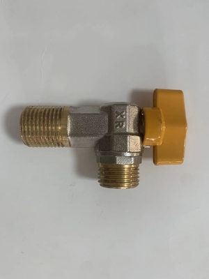 বাণিজ্যিক 15mm পোর্ট WC কোণ ভালভ ত্রিভুজ ওয়াশিং মেশিন কোণ ভালভ