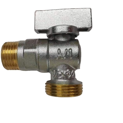 20MM~63MM পোর্ট প্লাম্বিং ব্রাস অ্যাঙ্গেল বল ভালভ হাইড্রোলিক চালিত