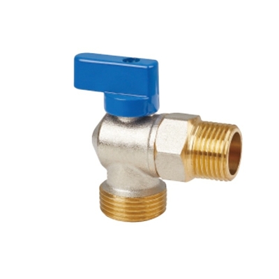 90 ডিগ্রী ম্যানুয়াল ঘূর্ণন ব্রাস কোণ স্টপ ভালভ OEM ODM OBM