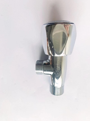 দস্তা খাদ হ্যান্ডেল সহ ম্যানুয়াল OEM 1/2 ইঞ্চি ব্রাস অ্যাঙ্গেল ভালভ