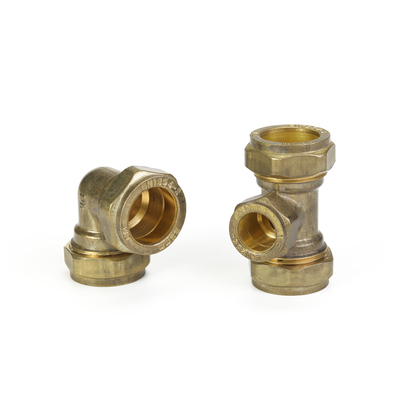 OEM 3/4 ইন। FIP X 1/2 In. এফআইপি ব্রাস পাইপ ফিটিং ব্রাস রিডুসিং কাপলার নন মরিচা