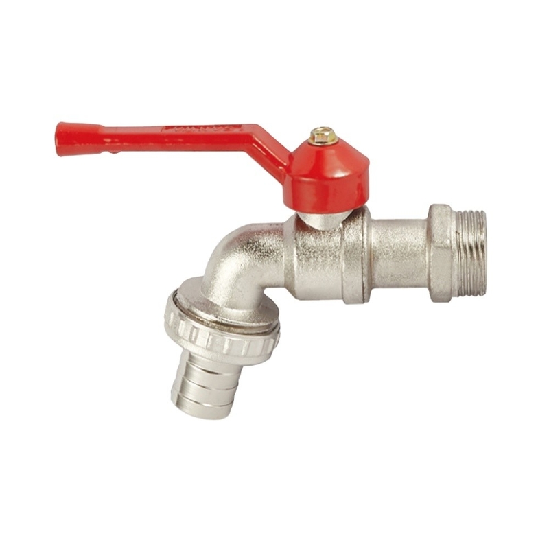 প্লাস্টিকের হ্যান্ডেল sanwa bibcock সঙ্গে OEM 1/2 3/4 ইঞ্চি বাগান মিশুক কল